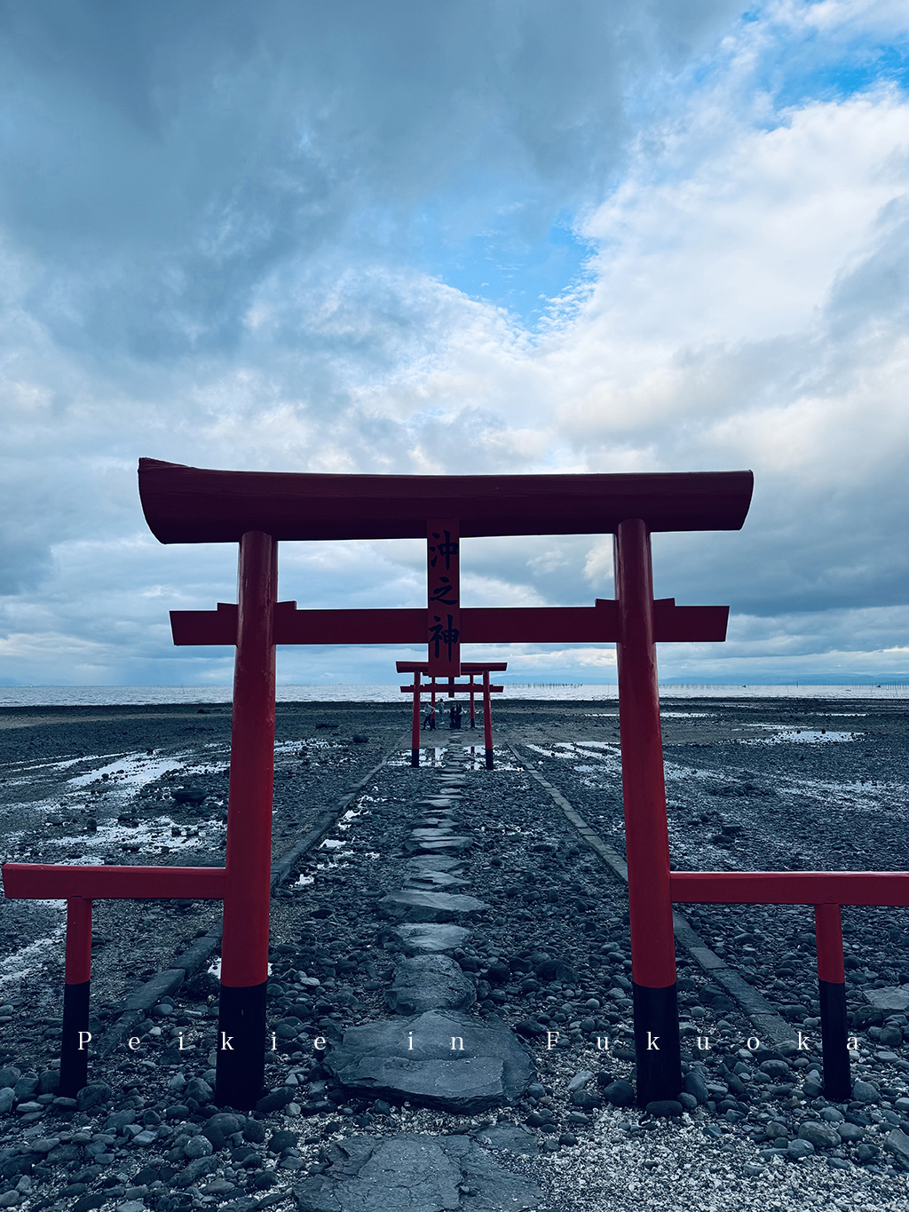 佐賀大魚神社海中鳥居