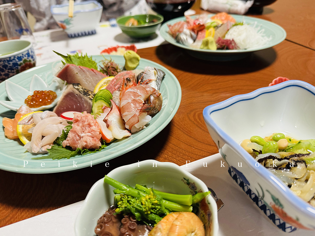 佐賀太良町平浜荘晚餐