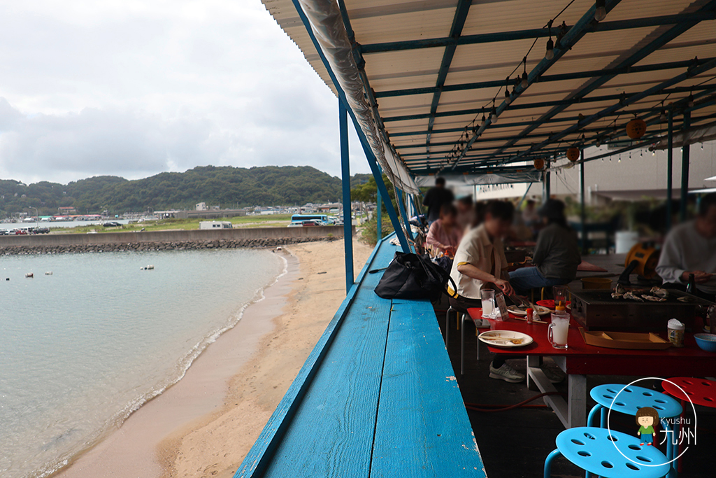 福岡糸島牡蠣小屋!AQUAMARINE ITOSHIMA