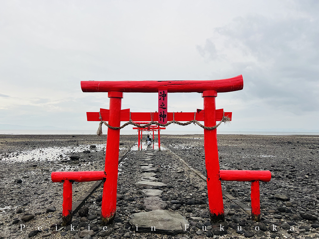 佐賀大魚神社海中鳥居